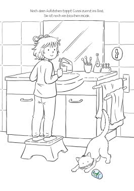 Conni Gelbe Reihe (Beschäftigungsbuch): Mein Conni-Kindergarten-Malbuch