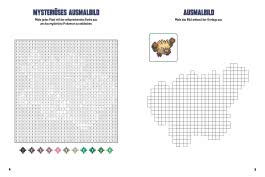 Innenansicht von „Mein cooles Pixel-Malbuch“