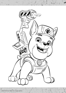Rubble & Crew: Mein dicker Malblock