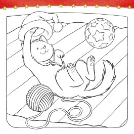 Innenansicht von „Mein dicker Weihnachts-Mitmach-Block“