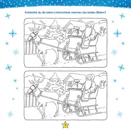 Innenansicht von „Mein dicker Weihnachts-Mitmach-Block“