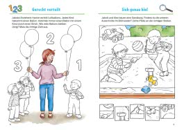 Mein dickes buntes Spiel- und Lernbuch: Fit für die Kindergartenzeit