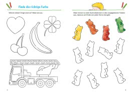 Mein dickes buntes Spiel- und Lernbuch: Fit für die Kindergartenzeit