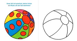 Ausmalbilder für Kita-Kinder: Das dicke Kindergarten-Malbuch: Komm, wir spielen! 