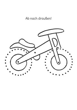 Ausmalbilder für Kita-Kinder: Mein erstes großes Malbuch: Punkt zu Punkt