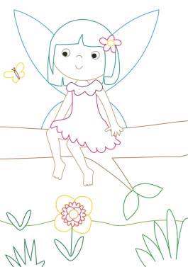 Ausmalbilder für Kita-Kinder: Mein erstes großes Zauber-Malbuch: Feen & Einhörner