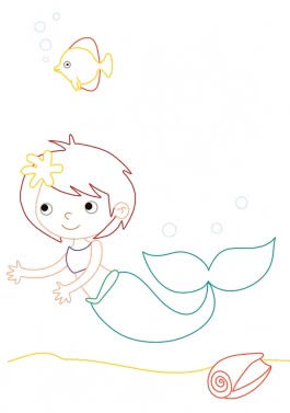 Ausmalbilder für Kita-Kinder: Mein erstes großes Zauber-Malbuch: Unter Wasser