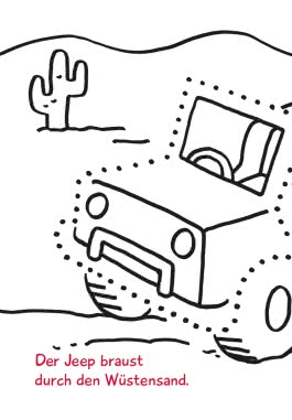 Innenansicht von „Mein erstes kleines Malbuch: Punkte-Rätsel“