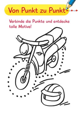 Innenansicht von „Mein erstes kleines Malbuch: Punkte-Rätsel“