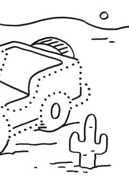 Innenansicht von „Mein erstes kleines Malbuch: Punkte-Rätsel“
