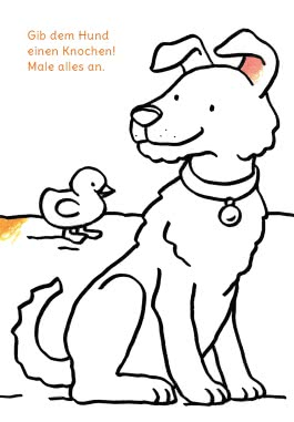 Mein erstes kleines Malbuch: Tiere