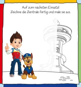 PAW Patrol Kindergartenheft: Mein erstes Kritzel-Malbuch