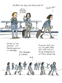 Innenansicht von „Mein Freund Rilke“