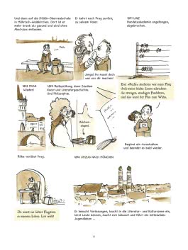 Innenansicht von „Mein Freund Rilke“