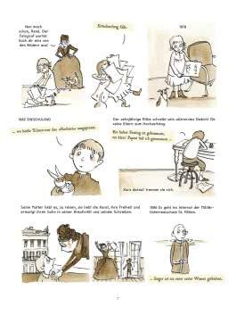 Innenansicht von „Mein Freund Rilke“