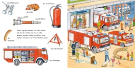 Mein kleines buntes Bildwörterbuch: Bei der Feuerwehr