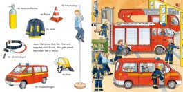 Mein kleines buntes Bildwörterbuch: Bei der Feuerwehr