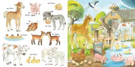 Mein kleines buntes Bildwörterbuch: Viele Tierkinder