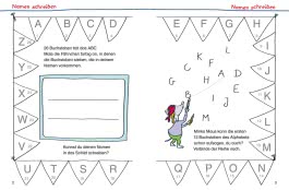 Schlau für die Schule: Mein kunterbuntes dickes Lernheft: Buchstaben und Zahlen