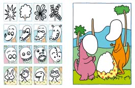 Innenansicht von „Mein lustiges dickes Malspielbuch“