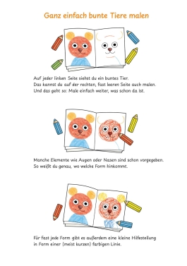 Mein lustiges großes Malspielbuch: Weitermalen (ab 4 Jahren)