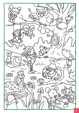 Mein lustiges großes Malspielbuch: Wimmel-Bilder (ab 5 Jahren)