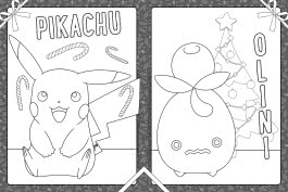 Innenansicht von „Mein magisches Winter-Malbuch“