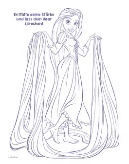 Innenansicht von „Mein Magnet-Malbuch Disney Prinzessin“