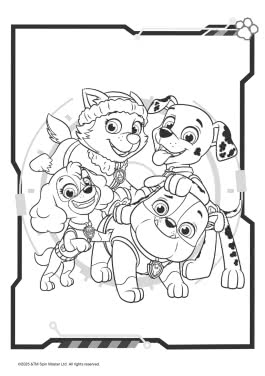 PAW Patrol Kindergartenheft: Mein Malblock