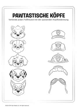 PAW Patrol Kindergartenheft: Mein Malblock