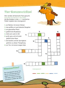 Frag doch mal ... die Maus: Mein Mega-Rätselblock mit der Maus