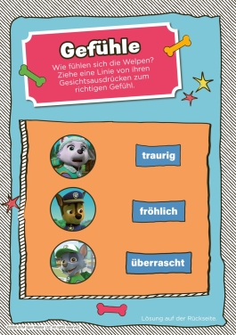 Innenansicht von „Mein pfotenstarker Spaßblock“