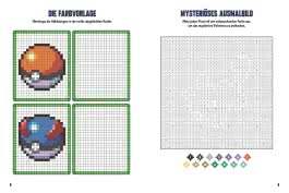 Pokémon Activity-Buch: Mein Pixel-Malbuch