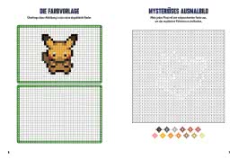 Pokémon Activity-Buch: Mein Pixel-Malbuch
