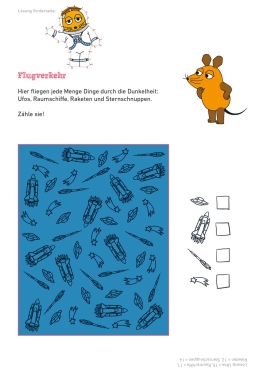Frag doch mal ... die Maus: Mein Rätselblock mit der Maus - Weltraum