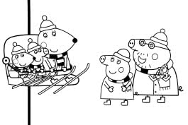 Innenansicht von „Mein Weihnachtsmalbuch“