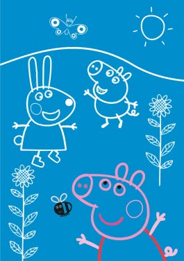 Peppa Wutz Ausmalbilder: Mein Zauber-Malbuch