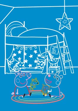 Peppa Wutz Ausmalbilder: Mein Zauber-Malbuch