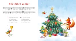 Innenansicht von „Meine ersten Lieder für die Winterzeit“