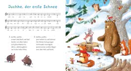 Innenansicht von „Meine ersten Lieder für die Winterzeit“