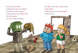 Minecraft Silben-Geschichten: Fackeln – bis die Scheune brennt!