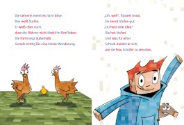 Minecraft Silben-Geschichten: Fackeln – bis die Scheune brennt! 