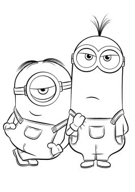 Innenansicht von „Minions: Mein bunter Malspaß“