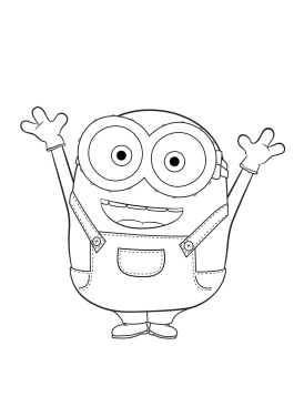 Innenansicht von „Minions: Mein bunter Malspaß“