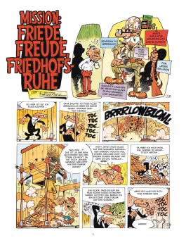 Innenansicht von „Mission: Friede, Freude, Friedhofsruhe“