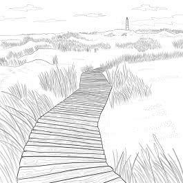 Innenansicht von „MOIN! Malbuch“