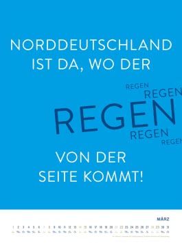 MOIN Wandkalender 2026 - Watt mutt, dat mutt