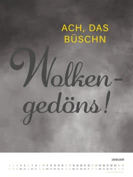 Innenansicht von „MOIN Wandkalender 2027 - Watt mutt, dat mutt“