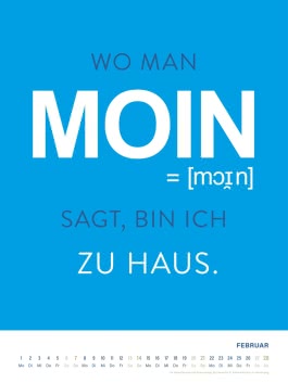 Innenansicht von „MOIN Wandkalender 2027 - Watt mutt, dat mutt“