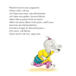 Maxi Pixi 294: Moritz Moppelpo putzt seine Zähne